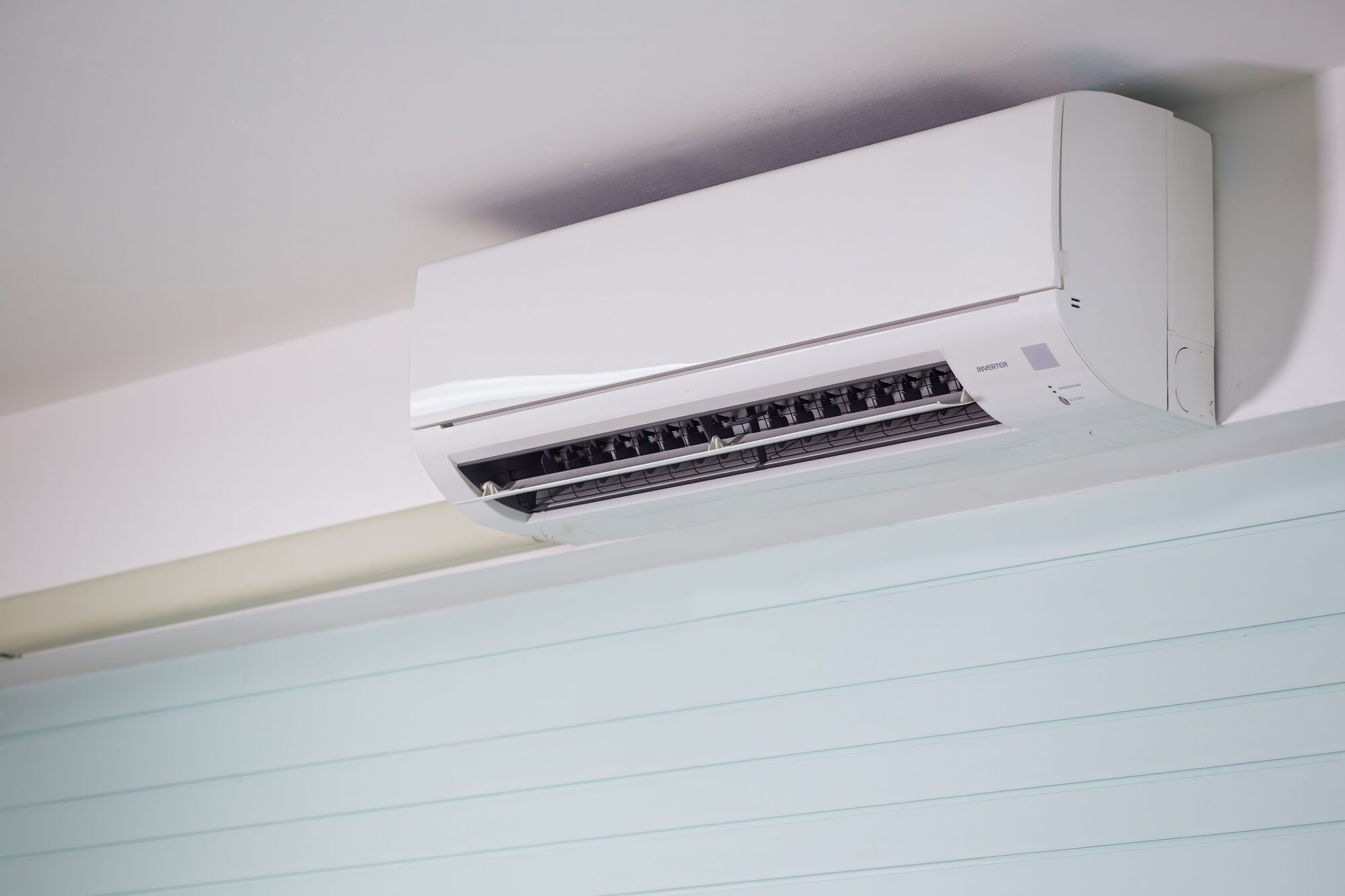 Indoor wall-mounted mini-split air conditioning unit